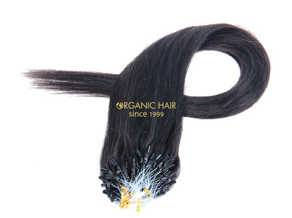 20 hair extensions micro ring hair extensions #1B